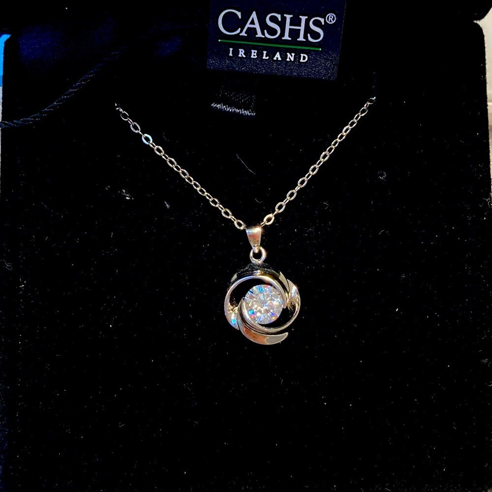 Cashs Ireland Sterling Rose necklace